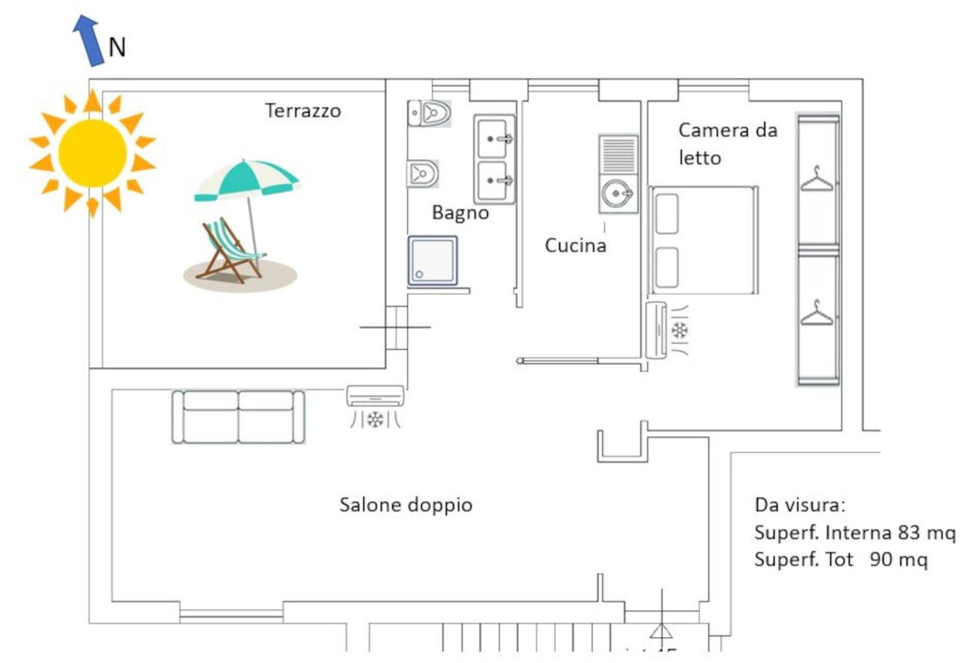 Ferienwohnung Nearpineta Rom Exterior foto